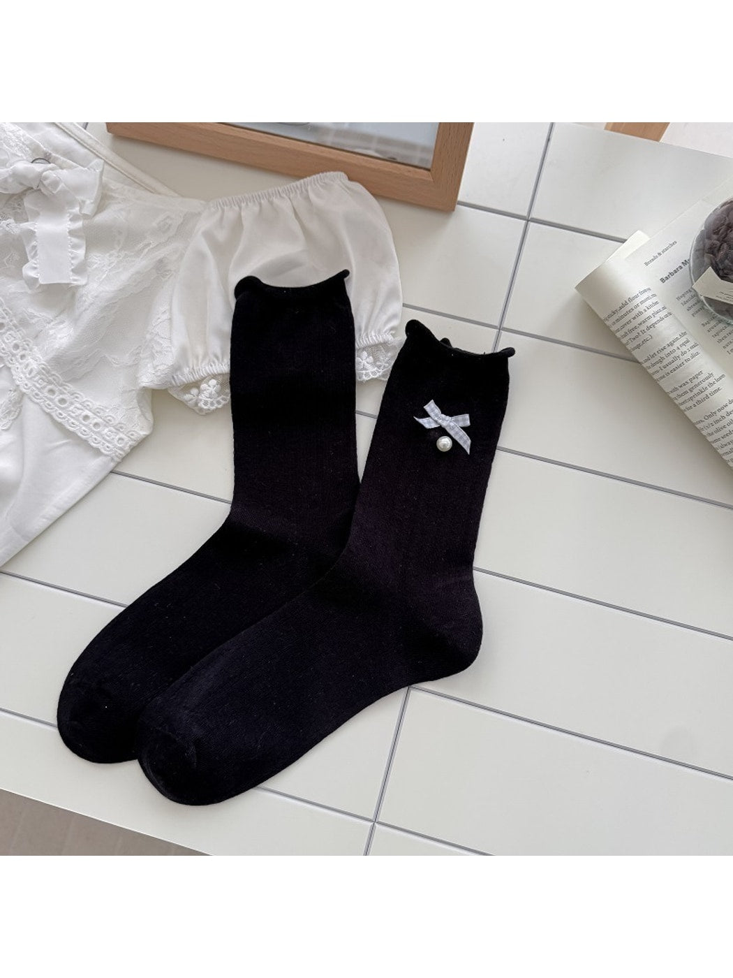 Rufia - Sweet Bow Women's Socks
