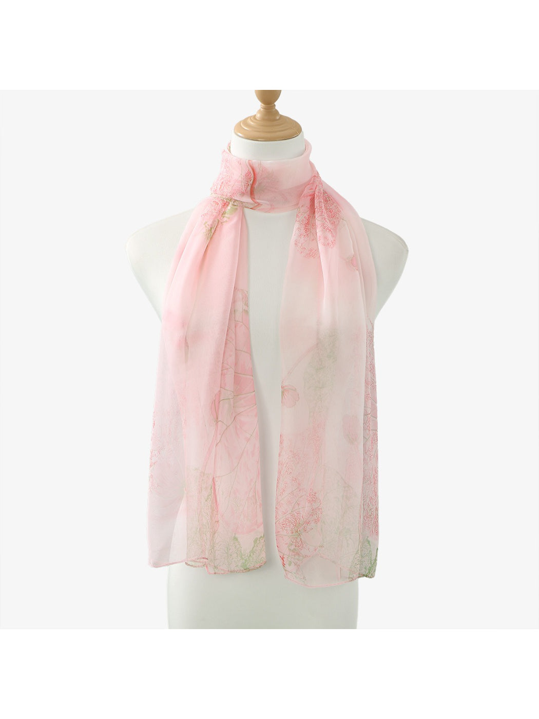 Scarvii - Spring Summer Pastel Floral Scarf