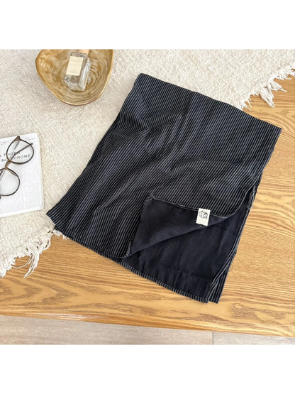 Scarvii - Fine Stripe Lightweight Scarf