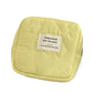 Cosbai - Quilted Floral Candy Color Coin Pouch