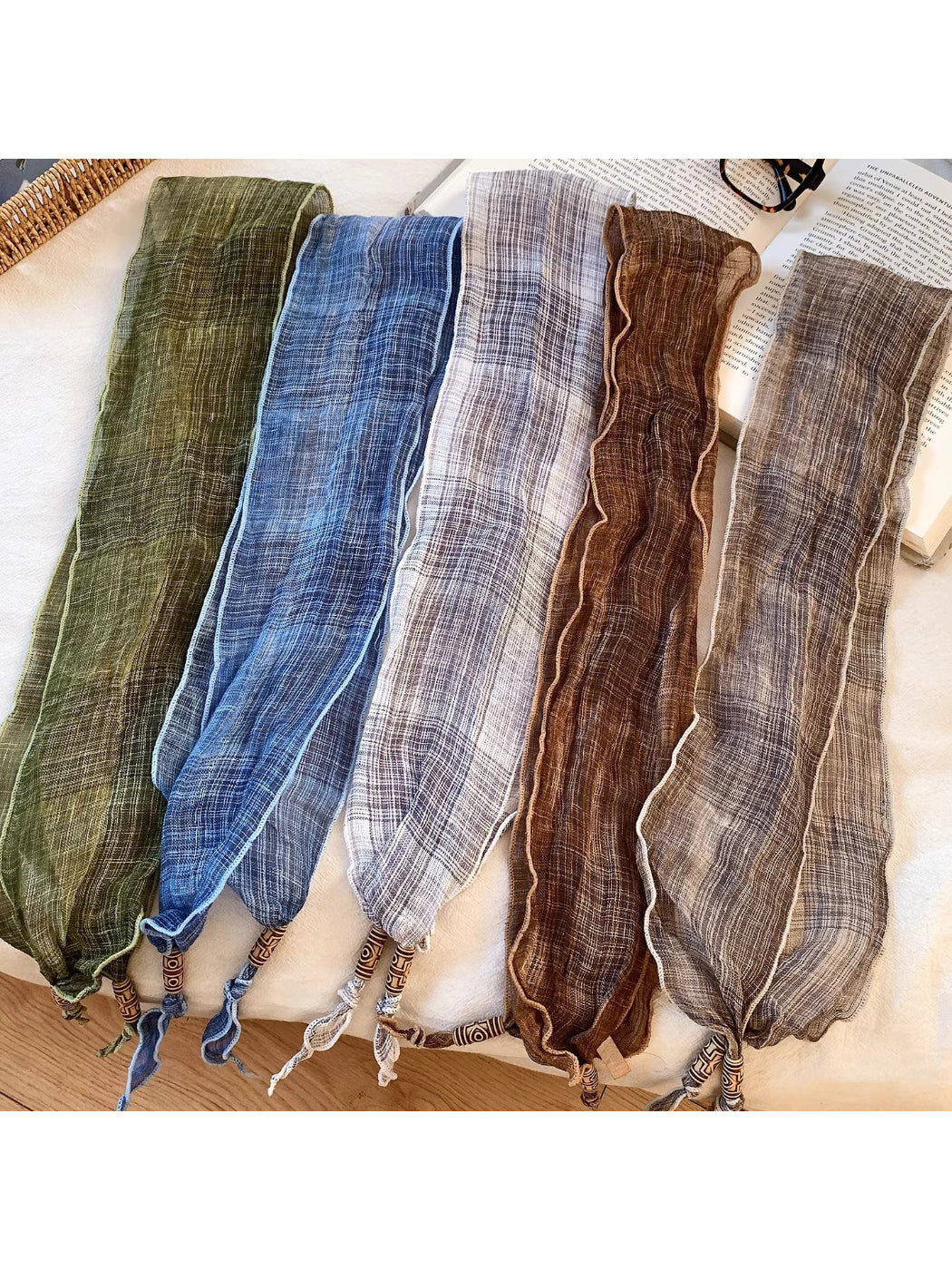 Scarvii Striped Retro Neck Scarf product image