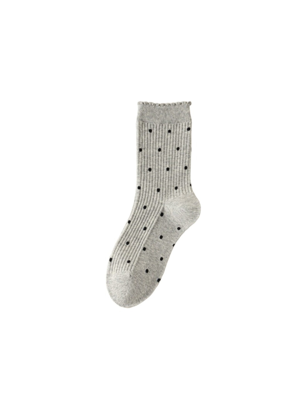Rufia – Retro Polka Dot Mid Socks