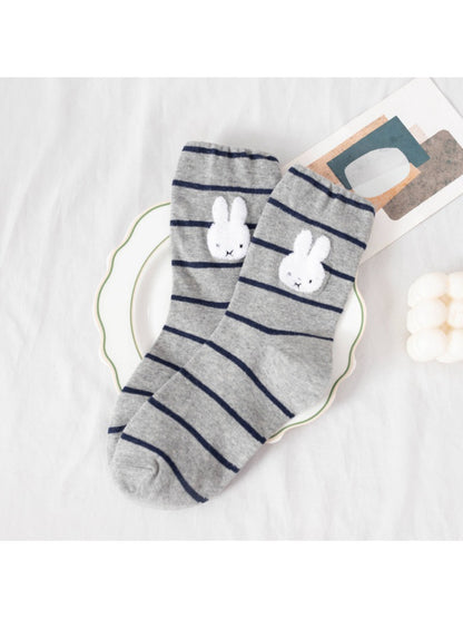 Rufia - Bunny Stripe Crew Socks product image 5