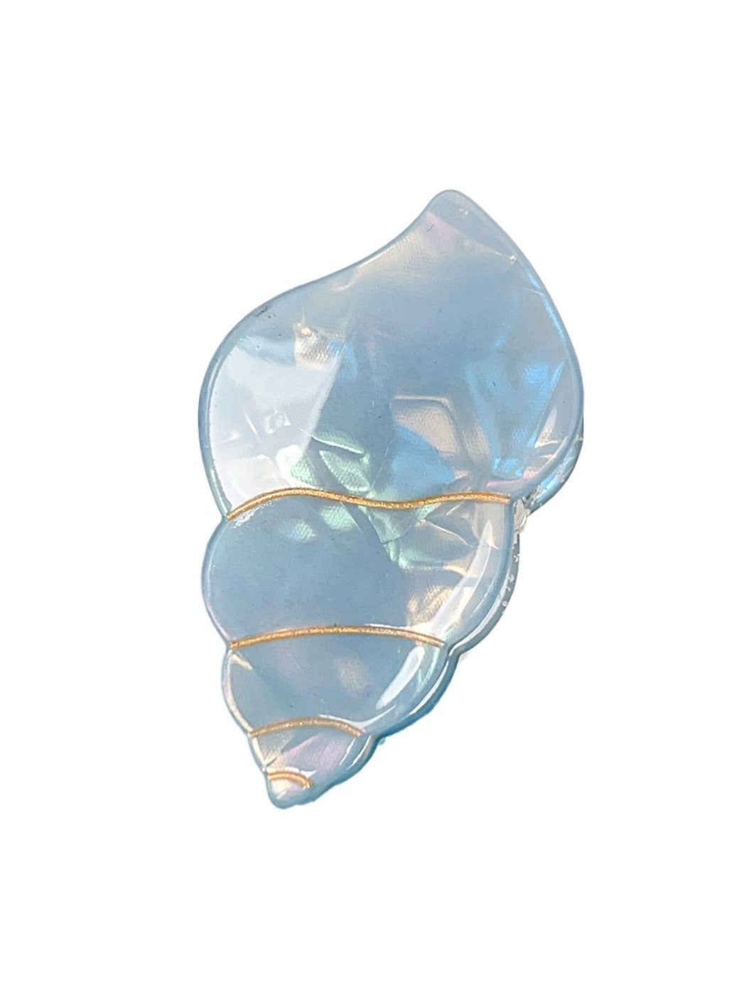 Clio - Acrylic Conch-Shaped Hair Clips - Sweet & Cute