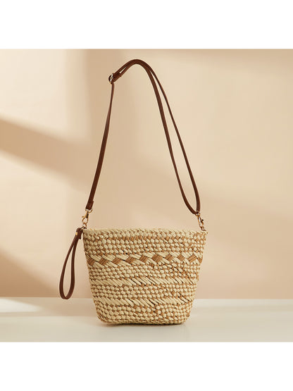 Cosbai - Summer Straw Shoulder Bag - image 4