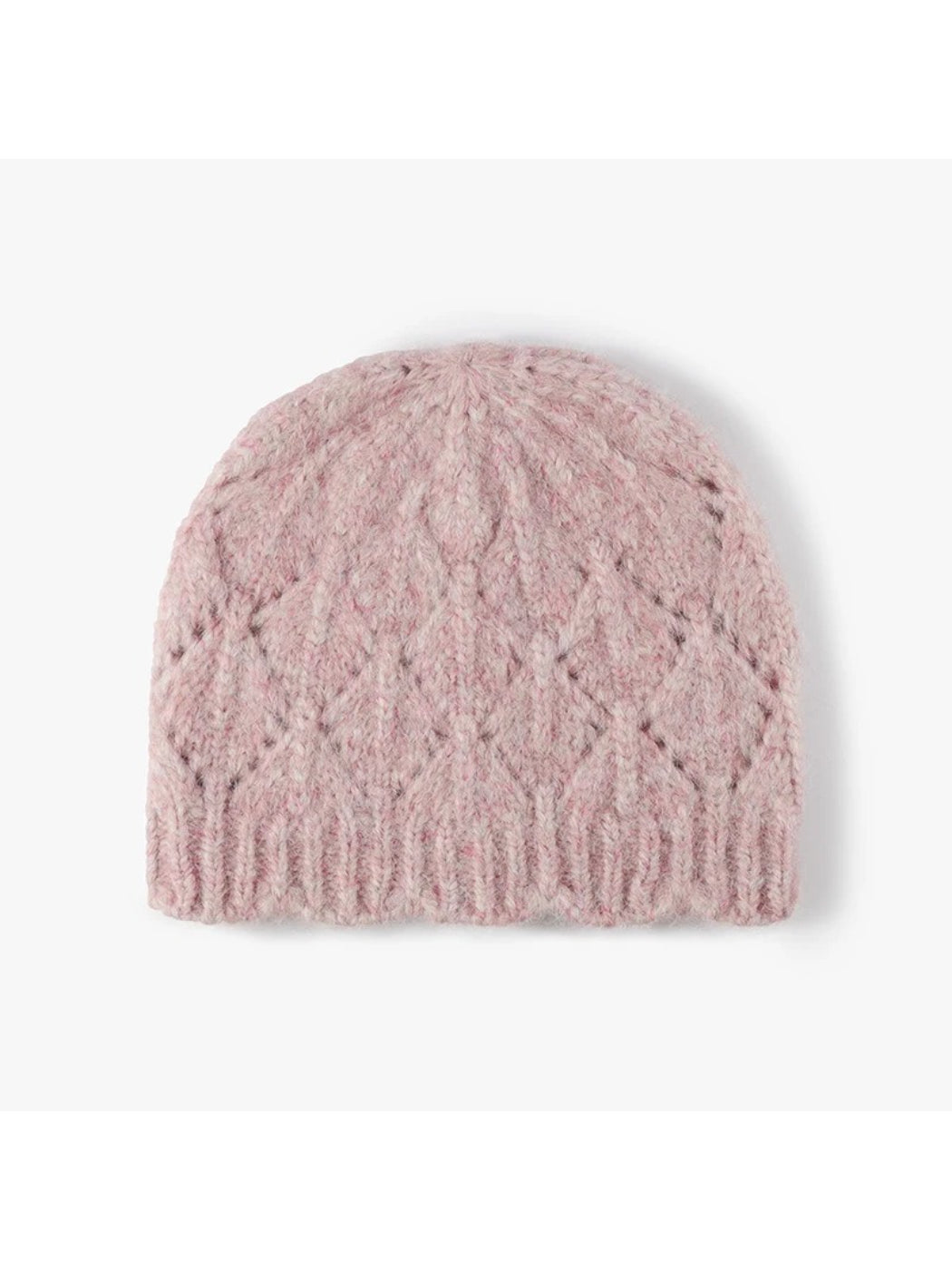 Haila - Diamond-Knit Textured Beanie