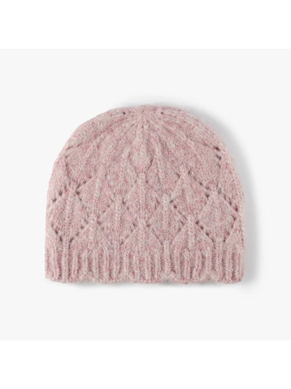 Haila - Diamond-Knit Textured Beanie
