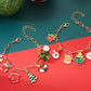 Bauai - Christmas Enamel Pendant Chain Necklace Bracelet