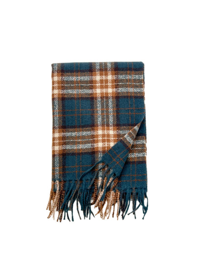 Scarvii - Classic Checkered Cozy Winter Scarf