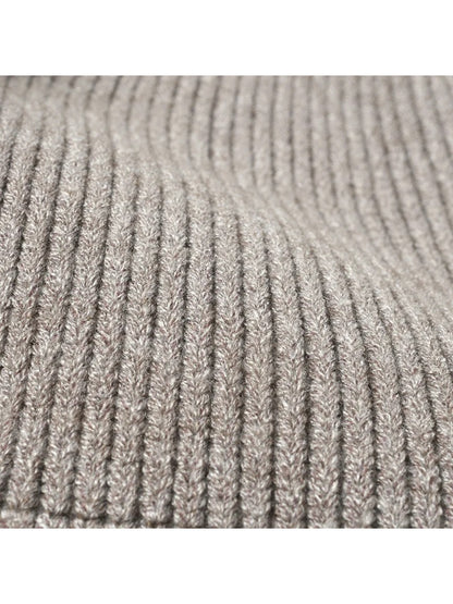 Haila - Classic Solid Ribbed Cuffed Beanie