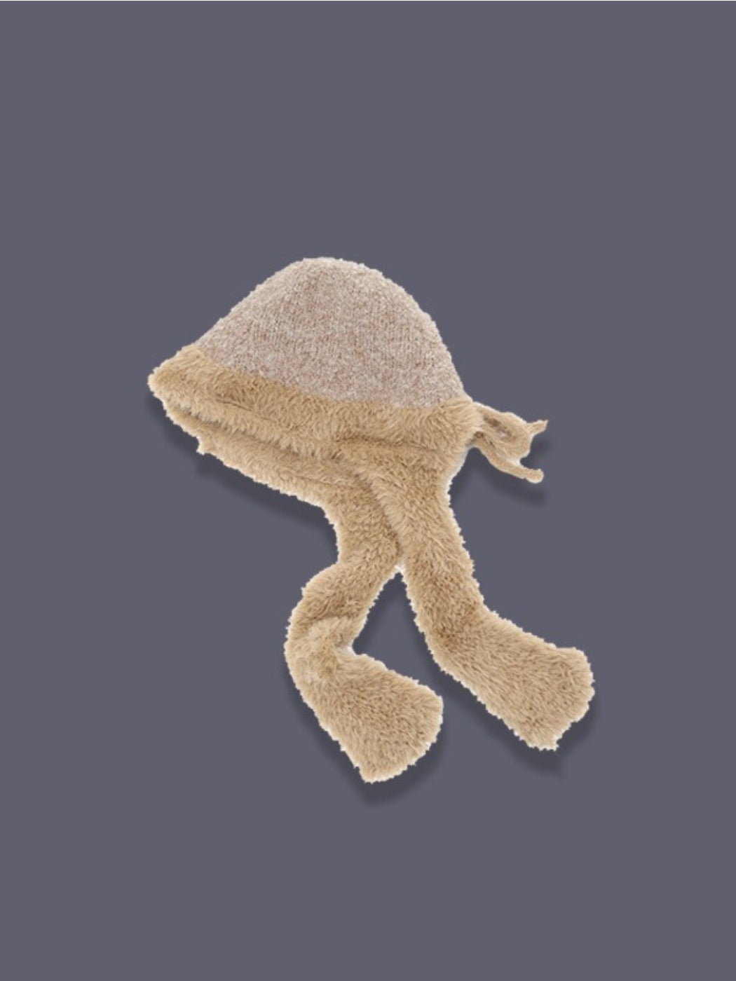 Haila – Fluffy Earflap Winter Knitted Beanie