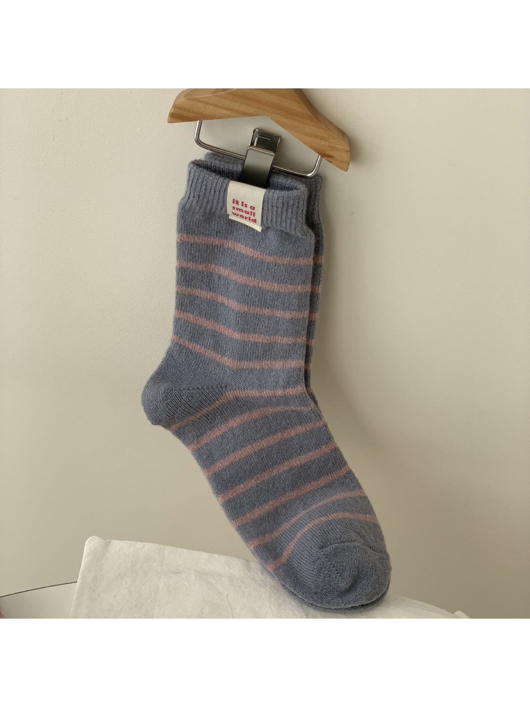 Rufia - Calm Tone Stripe Crew Socks