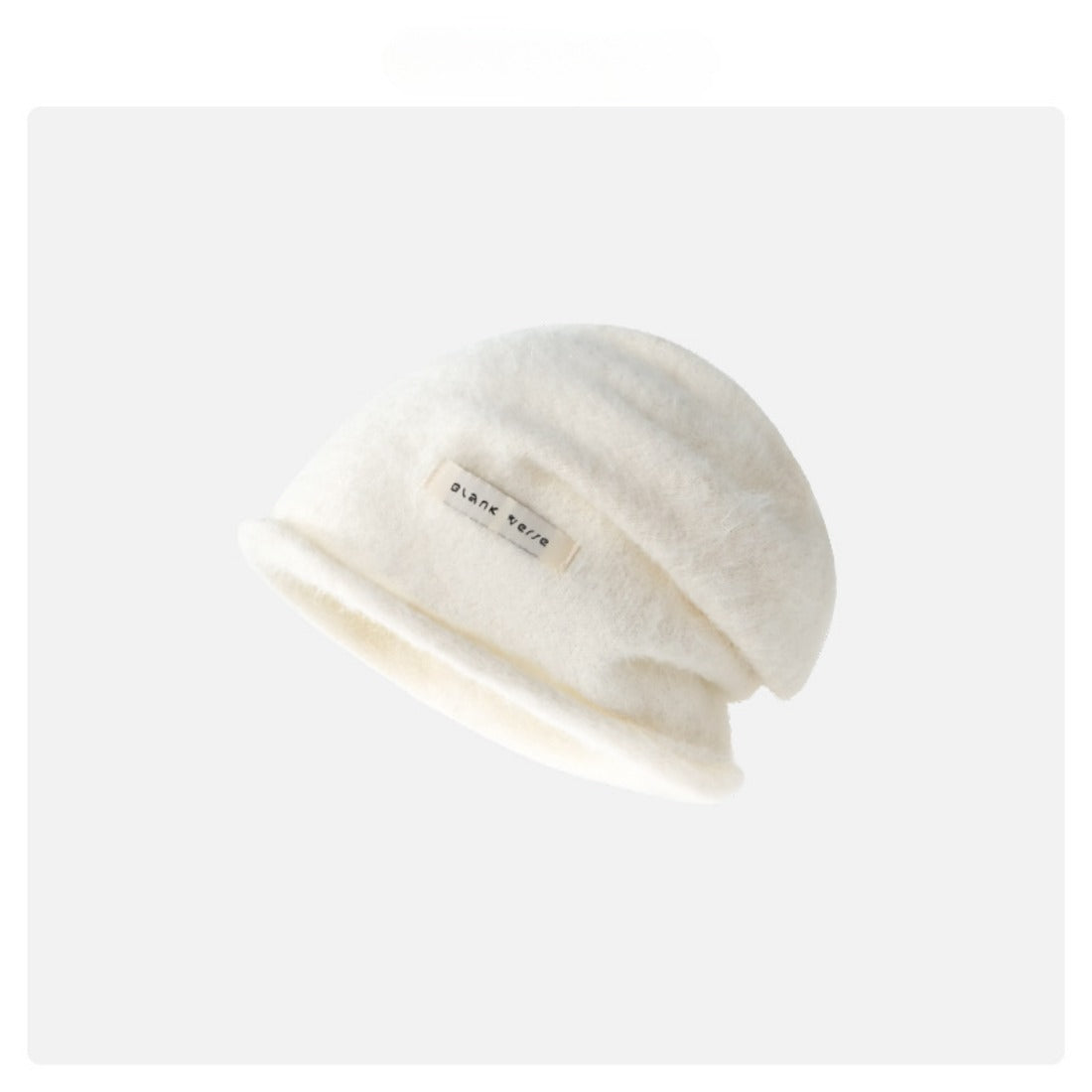 Haila - Solid Color Plush Beanie