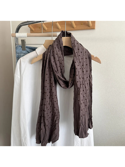 Scarvii - Polka Dot Lightweight Spring Scarf