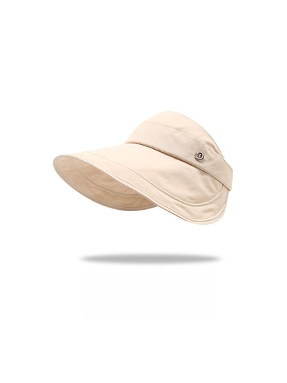 Haila - Adjustable Wide Brim Women's Visor Cap