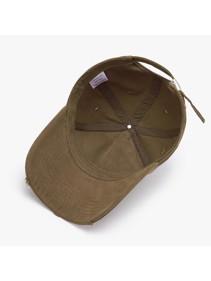 Haila - Letter Embroidery Casual Baseball Cap