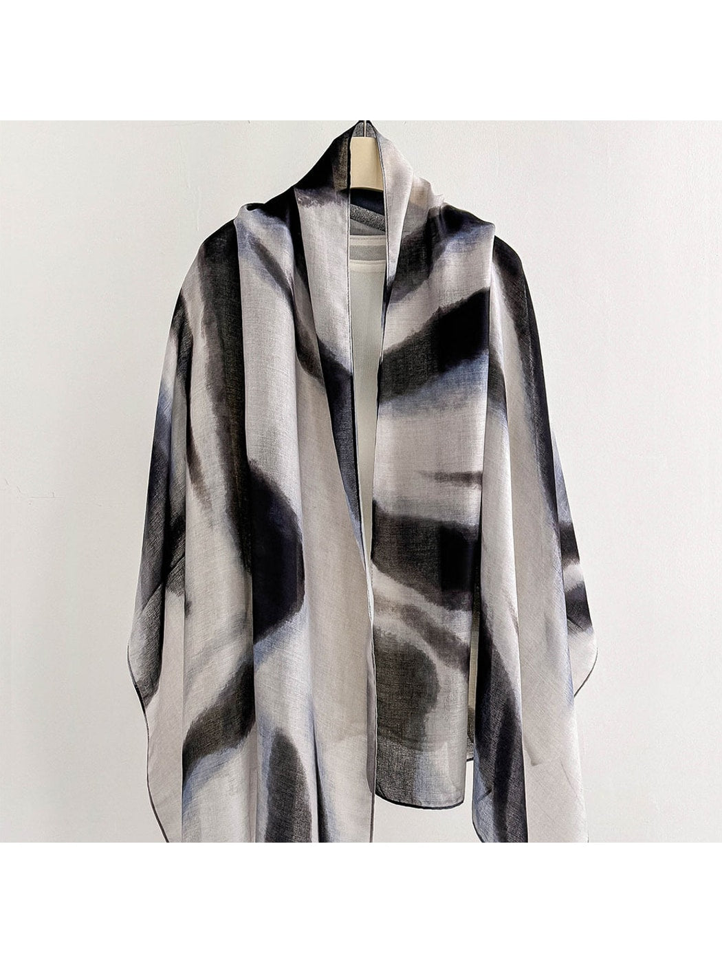 Scarvii - Flowing Floral Print Summer Wrap Scarf