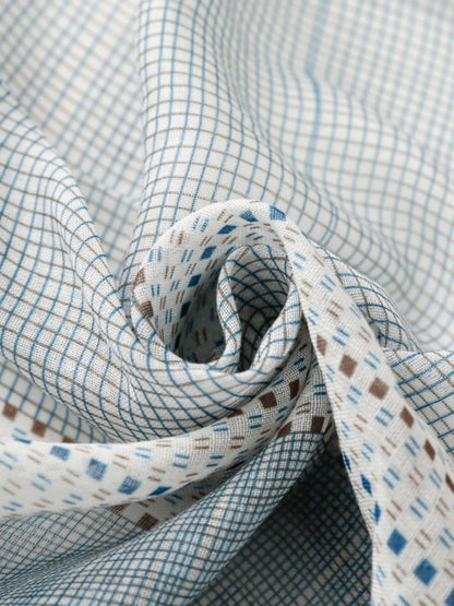 Scarvii - Classic Blue-Grey Scarf Shawl
