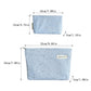 Cosbai Soft Star Print Zip Bag folded showing star print