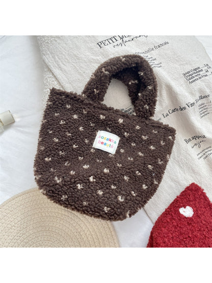 Cosbai - Mini Soft Textured Tote Bag