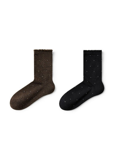 Rufia - Micro Dot Crew Socks