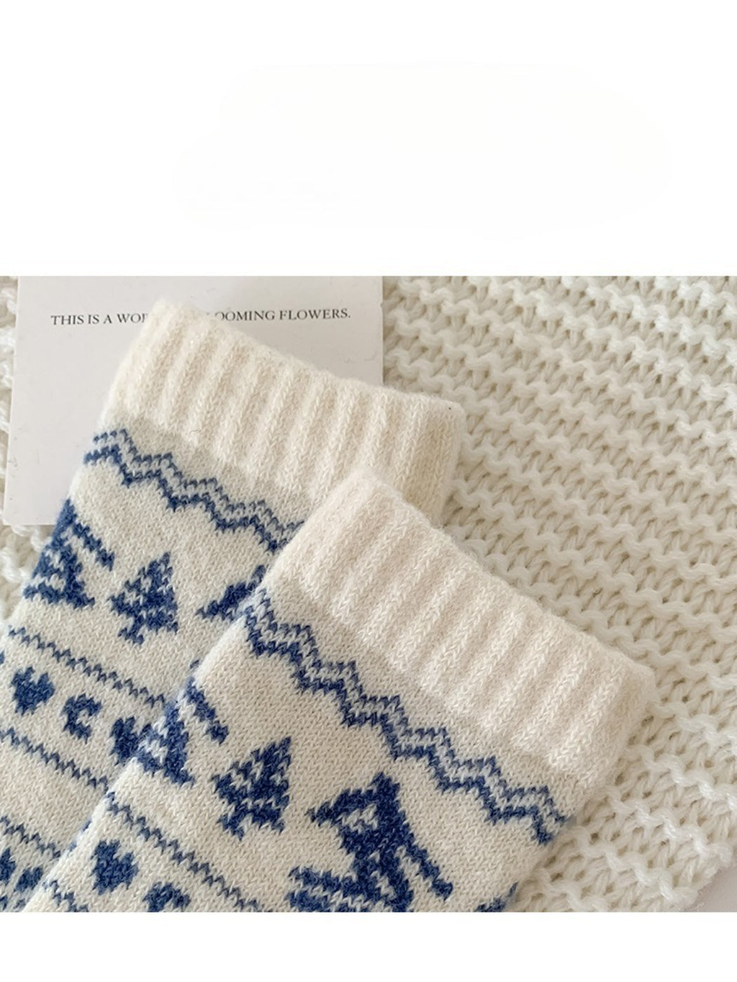 Rufia - Nordic Winter Pattern Socks