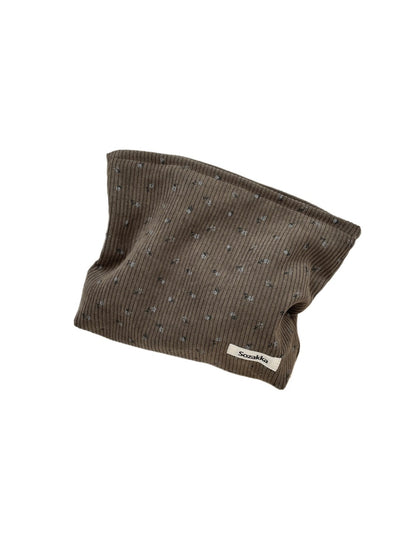 Cosbai - Corduroy Floral Travel Makeup Bag