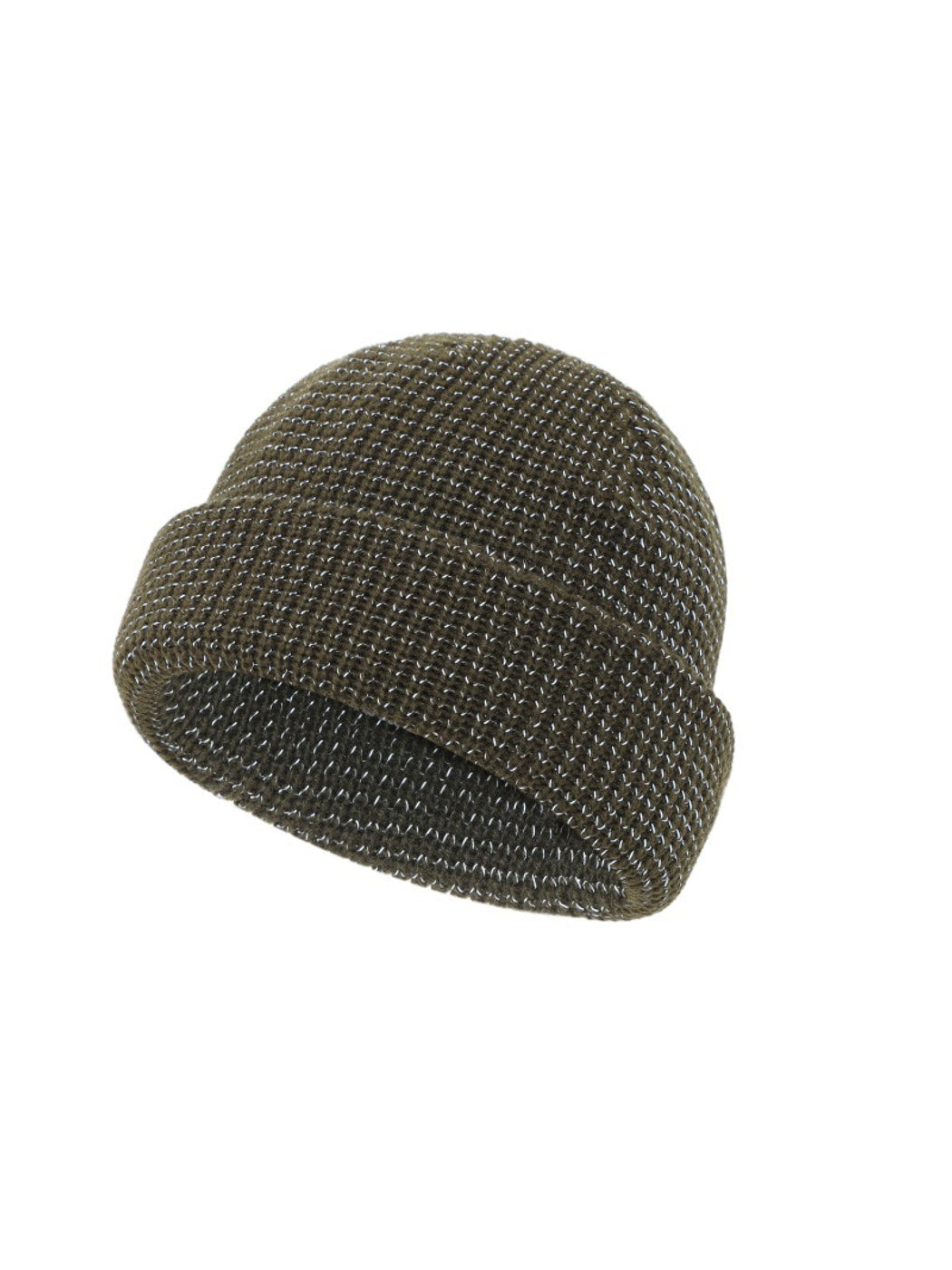 Haila - Classic Textured Knit Cuffed Beanie