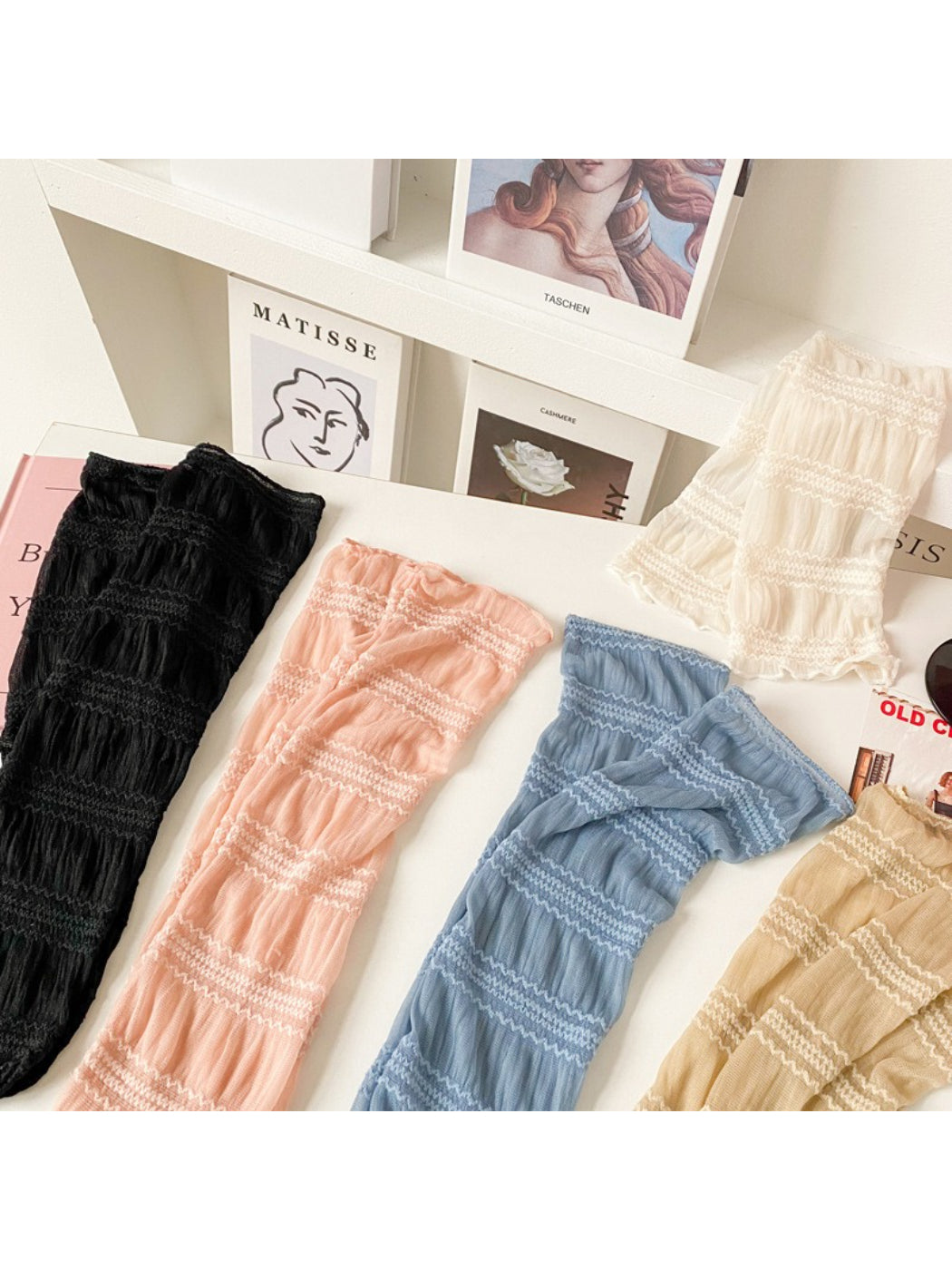 Rufia - Soft Smock Sheer Socks