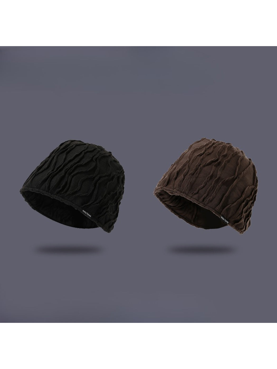 Haila - Textured Wrinkle Bucket Hat
