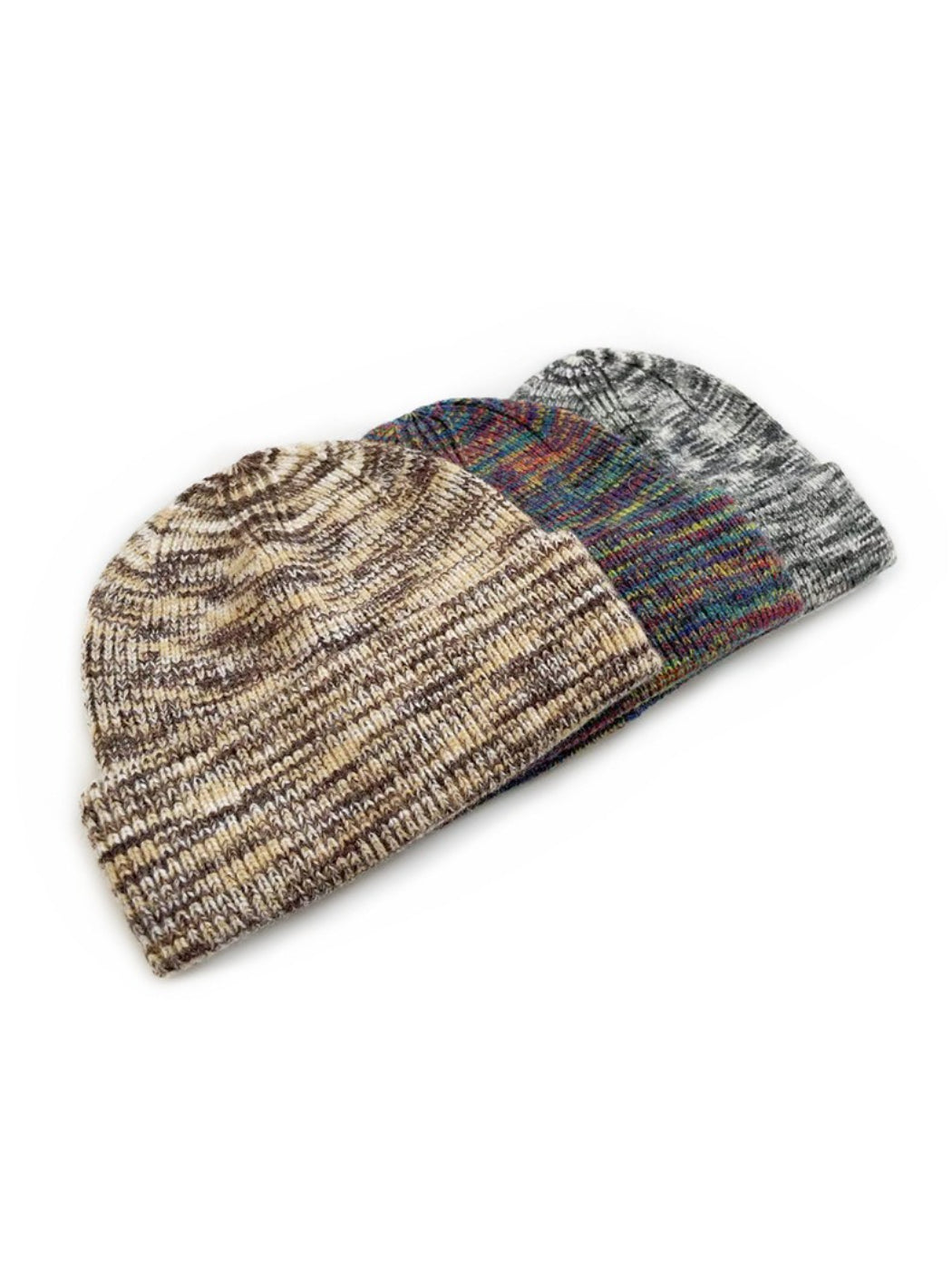 Haila - Soft Marled Foldover Knit Beanie