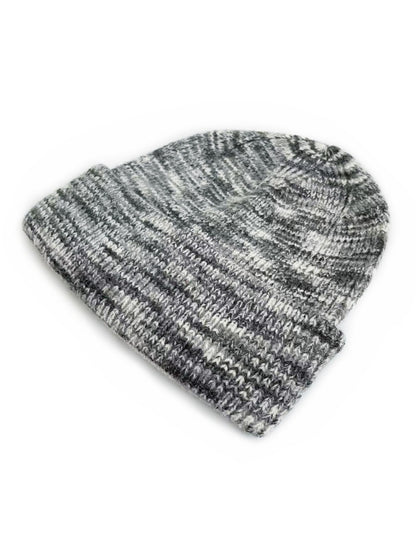 Haila - Soft Marled Foldover Knit Beanie