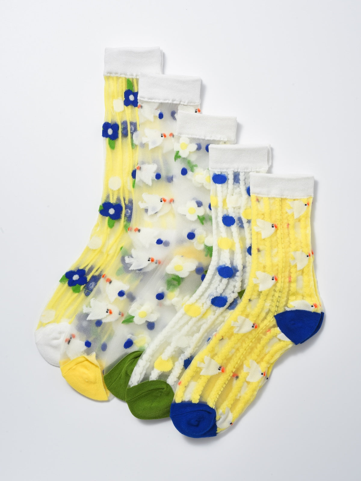 Rufia - Sunny Daisy Sheer Socks