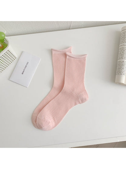 Rufia - Pastel Ribbed Crew Socks product image 5
