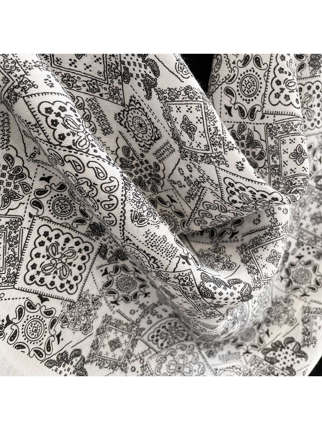 Scarvii - Painterly Floral Fashion Square Scarf
