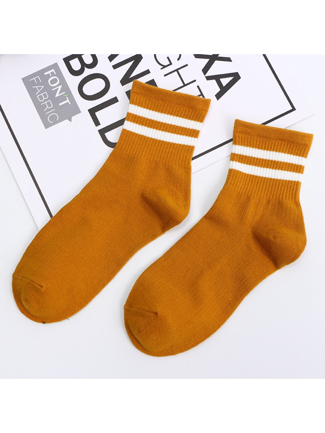 Rufia - Classic Double Stripe Crew Socks product image 7