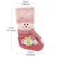 Xris - Pink Sequin Christmas Stocking