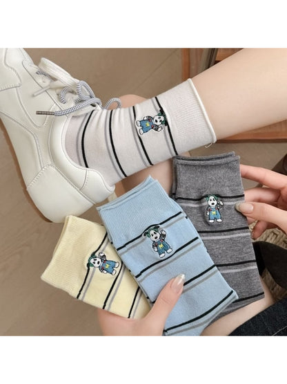 Rufia - Casual Dog Stripe Socks product image 2