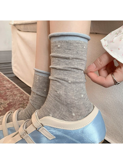 Rufia - Lightweight Polka Dot Socks