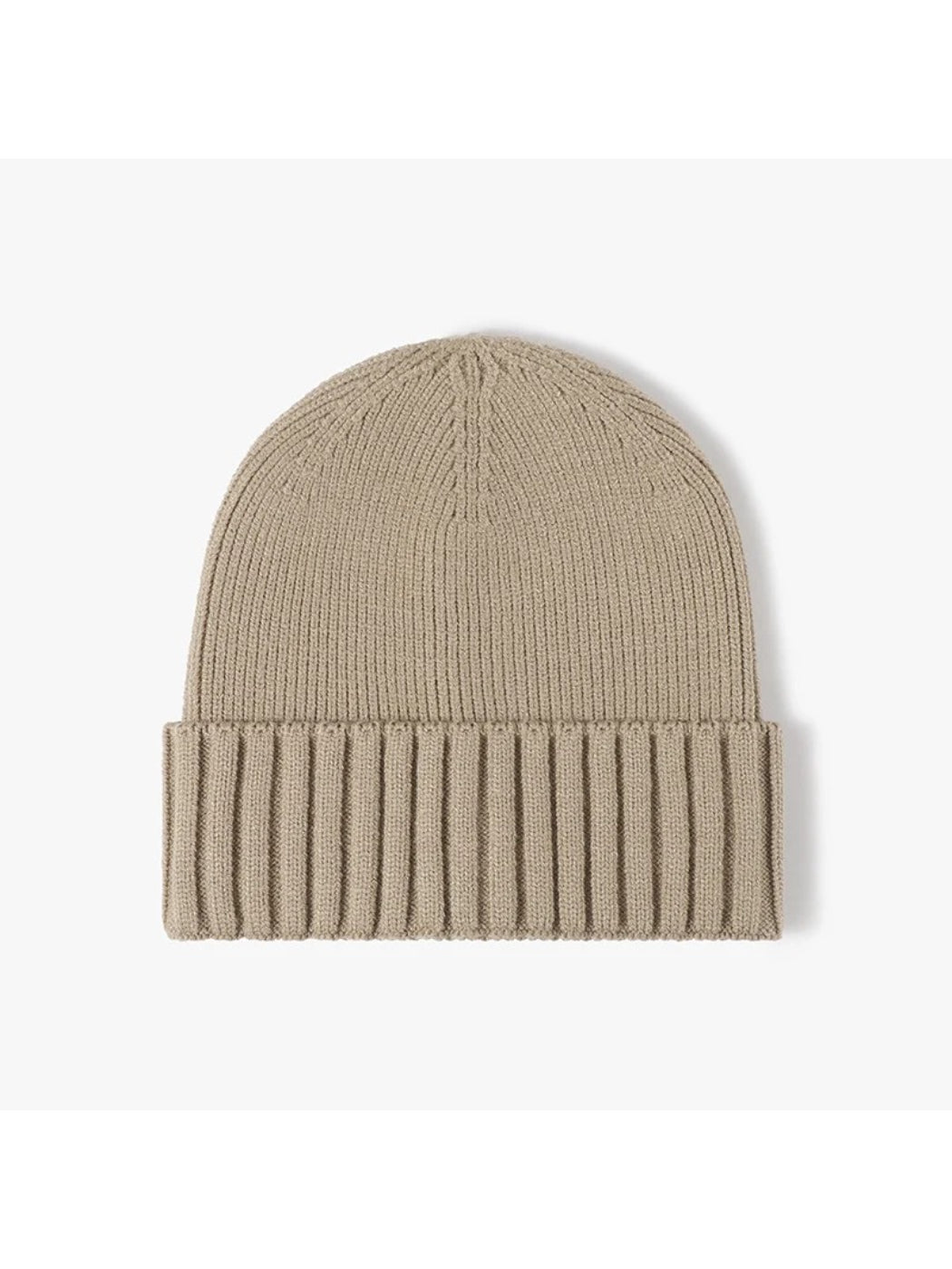 Haila - Classic Solid Ribbed Cuffed Beanie