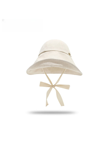 Haila - Wide Brim Round Top Bucket Hat