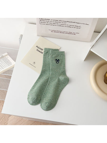 Rufia - Sweetheart Confetti Crew Socks