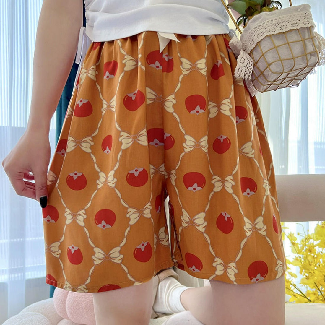 Shea - Floral Cotton Shorts