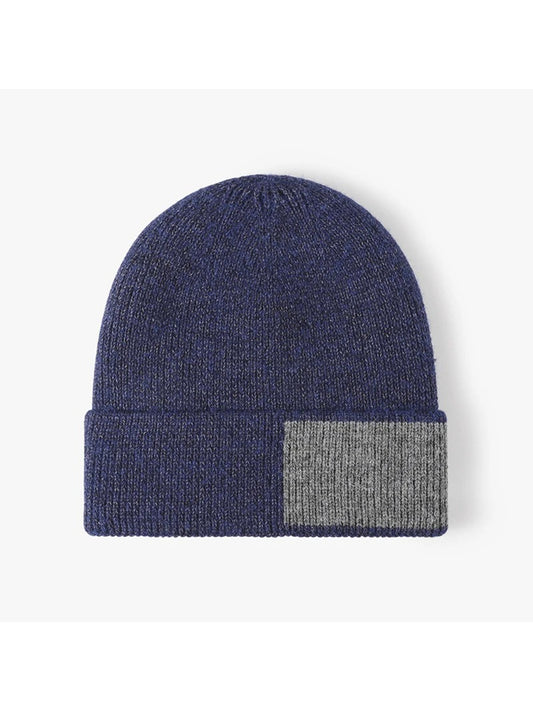 Haila - Colorblock Cuffed Knit Beanie