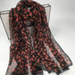 Scarvii - Women's Floral Patterned Scarf - Versatile & Stylish