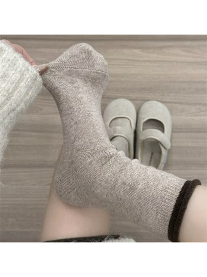 Rufia - Soft Roll-Edge Crew Socks