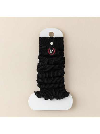 Rufia - Y2K Style Slouch Rib Knit Winter Leg Warmers