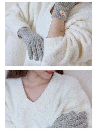Gloving - Women's Soft Plush Gloves with Touchscreen