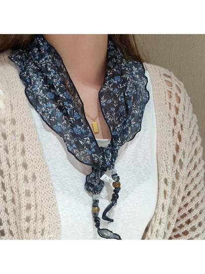 Scarvii - Elegant Lightweight Neck Accent Scarf