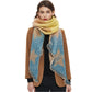 Scarvii - Winter Star-patterned Wrap Scarf for Cozy Warmth